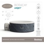 Bestway Whirlpool Ø180cm Pool für Garten Outdoor Schwimmbecken Sommer Badespaß Familie Kinder Premium Qualität Gartenpool Sommerurlaub Made – Bild 2