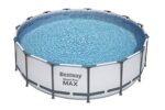Bestway Aufstellpool 457x122cm Filterpumpe Komplettset Pool für Garten Outdoor Schwimmbecken Sommer Badespaß Familie Kinder Premium Qualität – Bild 8