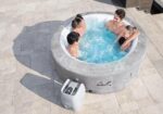 Bestway Whirlpool Ø180cm Pool für Garten Outdoor Schwimmbecken Sommer Badespaß Familie Kinder Premium Qualität Gartenpool Sommerurlaub Made – Bild 4