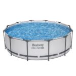 Bestway Aufstellpool 366x100cm Filterpumpe Komplettset Pool für Garten Outdoor Schwimmbecken Sommer Badespaß Familie Kinder Premium Qualität – Bild 2