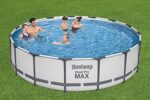 Bestway Aufstellpool 457x107cm Filterpumpe Komplettset Pool für Garten Outdoor Schwimmbecken Sommer Badespaß Familie Kinder Premium Qualität – Bild 5