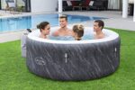Bestway Whirlpool Ø180cm Pool für Garten Outdoor Schwimmbecken Sommer Badespaß Familie Kinder Premium Qualität Gartenpool Sommerurlaub Made – Bild 12