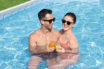 Bestway Frame Pool Rund 488x305x107cm Filterpumpe Komplettset Pool für Garten Outdoor Schwimmbecken Sommer Badespaß Familie Kinder Wellness – Bild 3