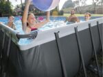 Intex Frame Pool Rund 732x366x132cm Komplettset Pool für Garten Outdoor Schwimmbecken Sommer Badespaß Familie Kinder Premium Qualität Made i – Bild 7