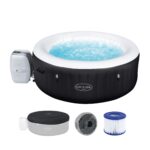Bestway Whirlpool 2-4 Personen Pool für Garten Outdoor Schwimmbecken Sommer Badespaß Familie Kinder Premium Qualität Gartenpool Sommerurlaub – Bild 11