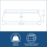 Bestway Aufstellpool 457x107cm Filterpumpe Komplettset Pool für Garten Outdoor Schwimmbecken Sommer Badespaß Familie Kinder Premium Qualität – Bild 5