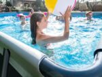 Intex Aufstellpool 549x274x132cm Komplettset Pool für Garten Outdoor Schwimmbecken Sommer Badespaß Familie Kinder Premium Qualität Wellness – Bild 6