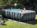 Intex Aufstellpool 549x274x132cm Komplettset Pool für Garten Outdoor Schwimmbecken Sommer Badespaß Familie Kinder Premium Qualität Wellness – Bild 7