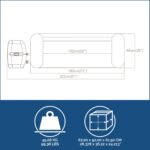Bestway Whirlpool Ø180cm Pool für Garten Outdoor Schwimmbecken Sommer Badespaß Familie Kinder Premium Qualität Gartenpool Sommerurlaub Made – Bild 12