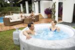 Bestway Whirlpool Ø180cm Pool für Garten Outdoor Schwimmbecken Sommer Badespaß Familie Kinder Premium Qualität Gartenpool Sommerurlaub Made – Bild 6