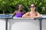 Bestway Frame Pool Rund 427x122cm Filterpumpe Komplettset Pool für Garten Outdoor Schwimmbecken Sommer Badespaß Familie Kinder Gartenpool – Bild 9