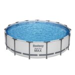 Bestway Aufstellpool 457x107cm Filterpumpe Komplettset Pool für Garten Outdoor Schwimmbecken Sommer Badespaß Familie Kinder Premium Qualität – Bild 13
