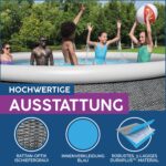 Bestway Aufstellpool 457x107cm Filterpumpe Komplettset Pool für Garten Outdoor Schwimmbecken Sommer Badespaß Familie Kinder Premium Qualität – Bild 8