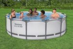Bestway Aufstellpool 366x100cm Filterpumpe Komplettset Pool für Garten Outdoor Schwimmbecken Sommer Badespaß Familie Kinder Premium Qualität – Bild 10