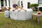 Bestway Whirlpool Ø180cm Pool für Garten Outdoor Schwimmbecken Sommer Badespaß Familie Kinder Premium Qualität Gartenpool Sommerurlaub Made – Bild 7