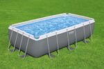 Bestway Aufstellpool 404x201x100cm Pool für Garten Outdoor Schwimmbecken Sommer Badespaß Familie Kinder Premium Qualität Gartenpool Wellness – Bild 9