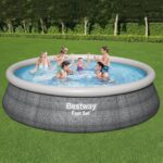 Bestway Aufstellpool 457x107cm Filterpumpe Komplettset Pool für Garten Outdoor Schwimmbecken Sommer Badespaß Familie Kinder Premium Qualität – Bild 11