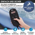 MSpa Bergen 8 Aufblasbarer Whirlpool 4-8 Personen | Ø125-224cm | bis 144 Massagedüsen | Heizung Timer Abdeckung | In-Outdoor Spa – Bild 3