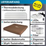 MSpa Frame Oslo Amber Whirlpool 6 Personen | 160-180cm | Feste Außenwand | LED | Winterfest Ganzjährig | 5 Modelle – Bild 7