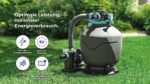 Gre Fidji Aufstellpool Stahl rund 300x120cm | Abnehmbar | Weißes Design | Gartenpool KIT300ECO – Bild 6