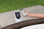 Bestway Lay-Z-Spa Bali AirJet Whirlpool 7 Personen Ø216x71cm | App-Steuerung | Energiespar | Rattan-Optik | UltraFit Pumpe – Bild 4