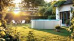 Gre Fidji Aufstellpool Stahl rund 300x120cm | Abnehmbar | Weißes Design | Gartenpool KIT300ECO – Bild 9