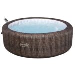 Bestway Lay-Z-Spa Bali AirJet Whirlpool 7 Personen Ø216x71cm | App-Steuerung | Energiespar | Rattan-Optik | UltraFit Pumpe – Bild 8