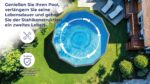 Gre Fidji Aufstellpool Stahl rund 300x120cm | Abnehmbar | Weißes Design | Gartenpool KIT300ECO – Bild 4