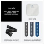 Garmin Forerunner 265 46mm GPS-Laufuhr AMOLED Touchdisplay Sportuhr Fitnessuhr mit Pulsmesser Schwarz Herren Damen – Bild 7
