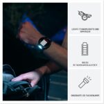 Garmin Forerunner 970 47mm AMOLED GPS-Lauf-Triathlon-Smartwatch Titan LED-Taschenlampe Pulsuhr Carbongrau Schwarz – Bild 4