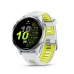 Garmin Forerunner 970 47mm AMOLED GPS-Lauf-Triathlon-Smartwatch Titan LED-Taschenlampe Pulsuhr Whitestone Amp Yellow