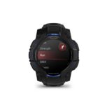 Garmin Instinct 3 50mm AMOLED GPS-Smartwatch Outdoor Multisport Pulsuhr LED-Taschenlampe 24 Tage Akku Schwarz-Blau – Bild 2