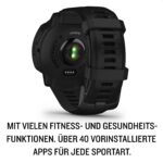 Garmin Instinct 2 Solar Tactical 45mm GPS-Multisport-Smartwatch Solarladung Militärstandard Outdoor Pulsuhr Schwarz – Bild 4