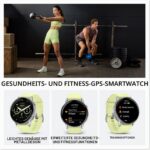 Garmin Venu 4 45mm AMOLED GPS-Fitness-Smartwatch mit Telefonfunktion Sprachassistenz Fitnesstracker Grau Silber – Bild 7