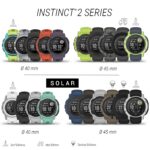 Garmin Instinct 2 Solar Tactical 45mm GPS-Multisport-Smartwatch Solarladung Militärstandard Outdoor Pulsuhr Schwarz – Bild 6