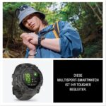 Garmin Instinct 3 50mm AMOLED GPS-Smartwatch Outdoor Multisport Pulsuhr LED-Taschenlampe 24 Tage Akku Schwarz – Bild 10