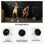 Garmin Venu 4 41mm AMOLED GPS-Fitness-Smartwatch mit Telefonfunktion Sprachassistenz Fitnesstracker Grau Silber – Bild 2