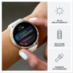 Garmin Venu 4 41mm AMOLED GPS-Fitness-Smartwatch mit Telefonfunktion Sprachassistenz Fitnesstracker Grau Silber – Bild 3