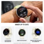 Garmin Venu 4 41mm AMOLED GPS-Fitness-Smartwatch mit Telefonfunktion Sprachassistenz Fitnesstracker Grau Silber – Bild 4