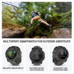 Garmin Instinct 3 50mm AMOLED GPS-Smartwatch Outdoor Multisport Pulsuhr LED-Taschenlampe 24 Tage Akku Schwarz – Bild 3