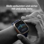 Apple Watch Ultra 3 GPS + Cellular 49mm Premium Smartwatch Titan Schwarz Lauftraining Sport Satellitenkommunikation – Bild 3
