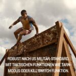 Garmin Instinct 2 Solar Tactical 45mm GPS-Multisport-Smartwatch Solarladung Militärstandard Outdoor Pulsuhr Schwarz – Bild 5