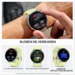 Garmin Venu 4 45mm AMOLED GPS-Fitness-Smartwatch mit Telefonfunktion Sprachassistenz Fitnesstracker Grau Silber – Bild 2